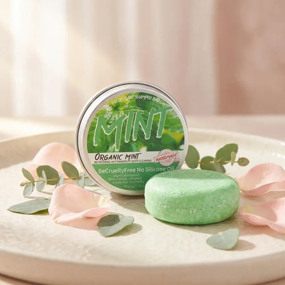 Natural botanical shampoo bar