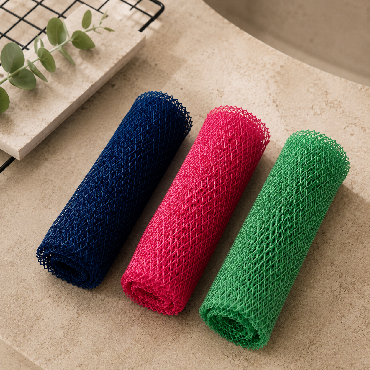 exfoliating african bath shower net