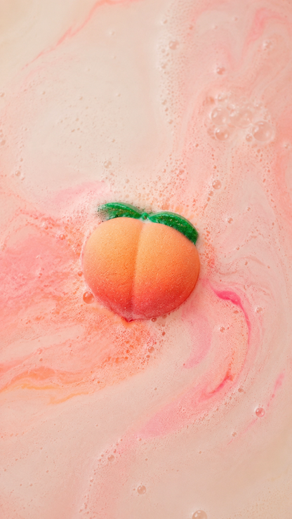 Peach Bath Bombs – Essential Oil Bath Salts
